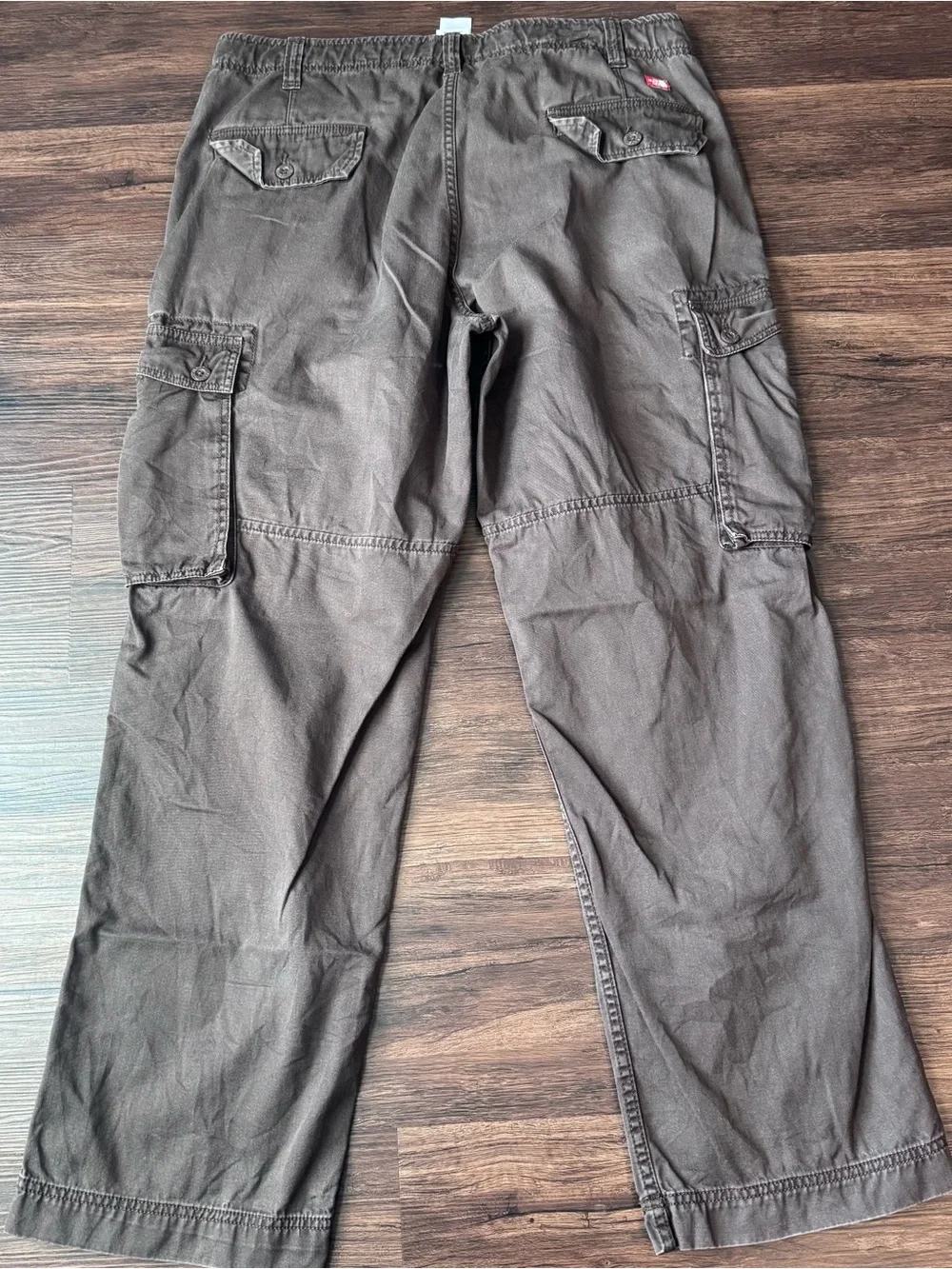 Vintage The North Face A5 Series Cargo Pants 36 Brown Ripstop Hiking Outdoor 31”